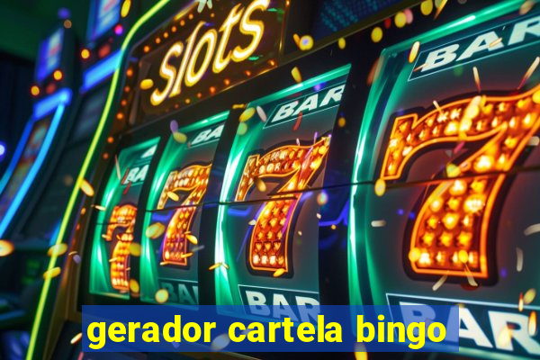 gerador cartela bingo